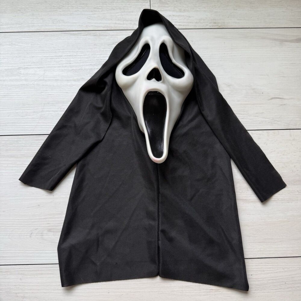 Vintage Scream Movie Ghost Face Mask Easter Unlimited Fun World #9206 Halloween